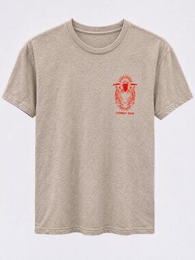 Combat Iron 'Pray For Peace Prepare For War' Tee T-Shirt USA Small (S)